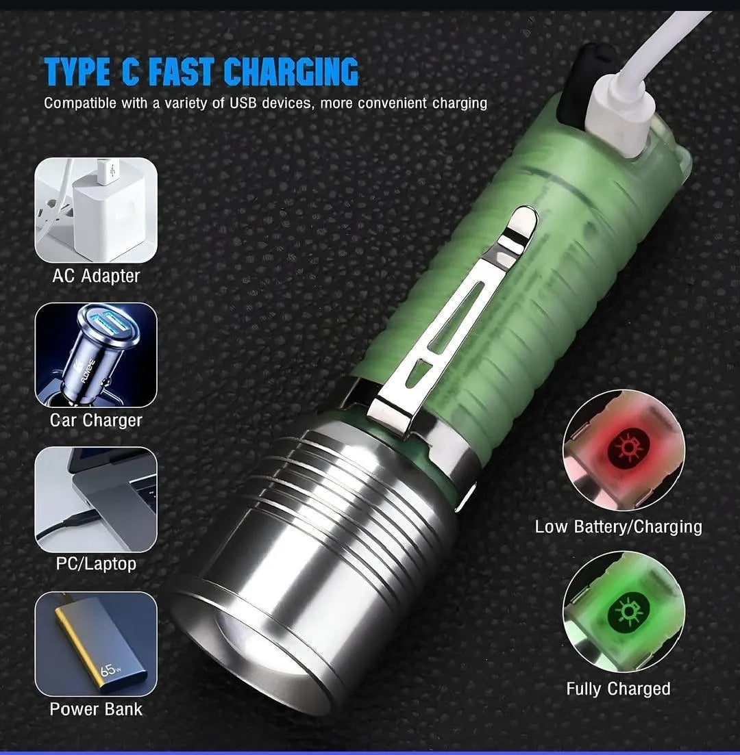 Reachargible LED Flash Light