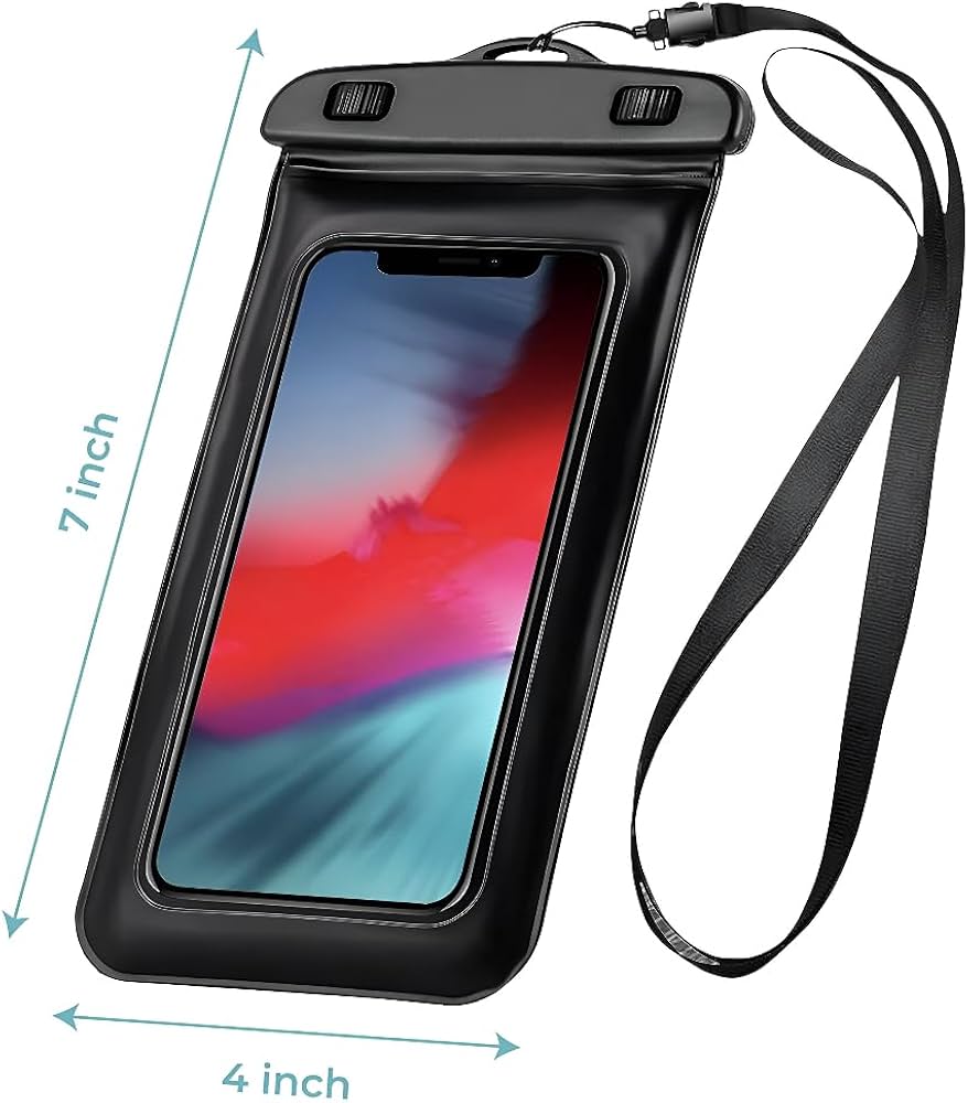 Water proof Transparent Mobile cover for Safety And Swimming Pool 1 Pc
